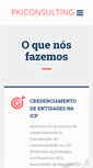 Mobile Screenshot of pkiconsulting.com